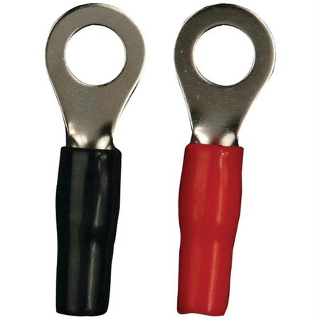 Spark Nickel Ring Terminals, 50 Pk -8 Gauge SP113749